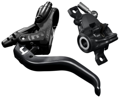 MT 4 Next links/rechts 2.2m schwarz/grau 2-Finger Alu Hebel