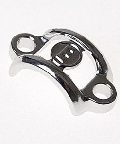 Klemmschelle Alu, Chrom poliert 1 Stk. Klemmschelle Alu, Chrom poliert 1 Stk.