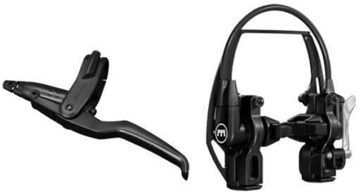HS11 schwarz, 3-Finger-Hebel, EASY MOUNT Cover schwarz, links/rechts verwendbar