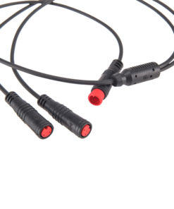 Y-Kabel 500mm, Schliesser MTe/HSe 2 Stecker: Higo Mini B Male und Female