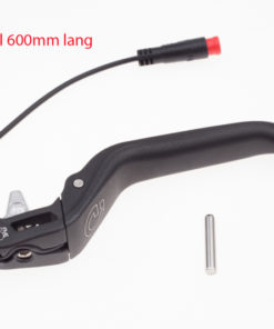 BREMSHEBEL SCHLIESSER MT5e, 3-FING KU, H ALU HEBEL, SCHWARZ, HIGO, NO, 600MM