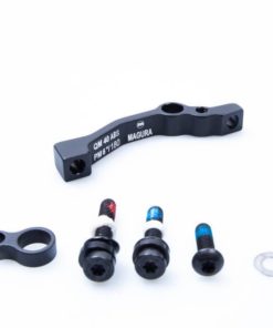 Adapter QM40 ABS, kpl. mit Distanzstück  Schrauben und Scheiben (VE = 1 Set) Adapter QM40 ABS, kpl. mit Distanzstück  Schrauben und Scheiben (VE = 1 Set)