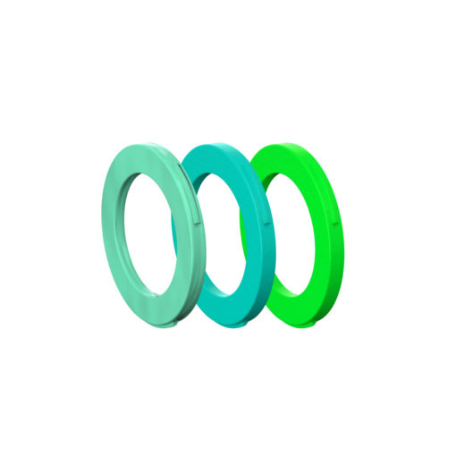 Blenden-Kit , 4 Kolben Zange, ab MJ2015  (neongrün, cyan, mintgrün) (VE =12 Stk)