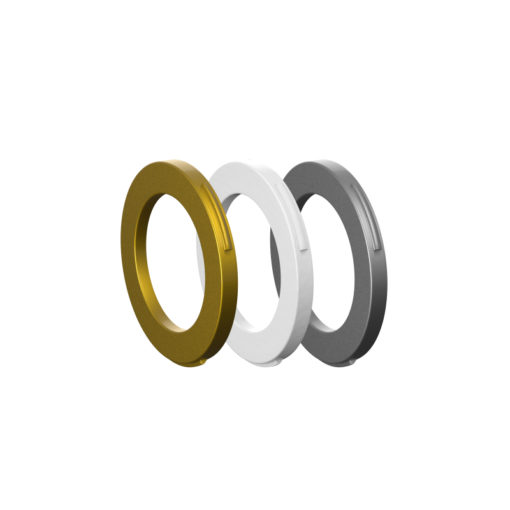 Blenden-Kit , 2 Kolben Zange, ab MJ2015 (weiß, gold, silber) (VE = 6 Stück)