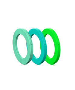 Blenden-Kit , 2 Kolben Zange, ab MJ2015  (neongrün, cyan, mintgrün) (VE = 6 Stk)