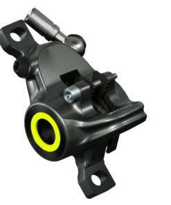 Bremszange MT8 SL, mystic grey drehb.L-Anschl.,ab MJ2019 (VE = 1 Stück)