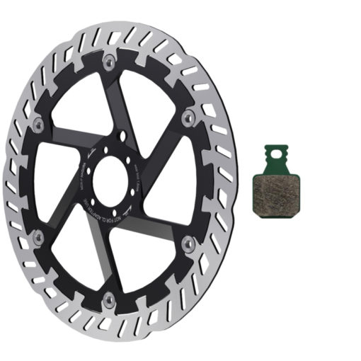 MT eSTOP   Kit 220/P - 8.S: Disc MDR-P 6-Loch und Bremsb. 8.S,Sport (VE =1 Set)