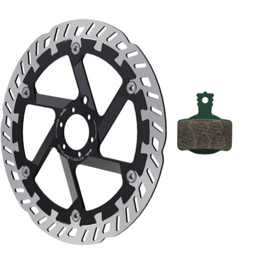 MT eSTOP   Kit 220/P - 7.S: Disc MDR-P 6-Loch und Bremsb. 7.S,Sport (VE =1 Set)