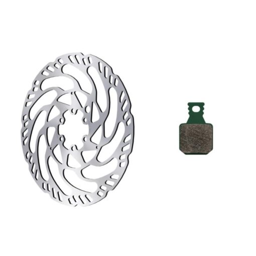 MT eSTOP  Kit 160/C - 8.S: Disc MDR-C 6-Loch und Bremsb.8.S,Sport (VE = 1 Set)