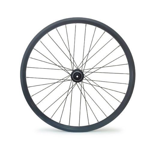 Vorderrad für Verge D9, schwarz, Shimano Nabe, 100 mm