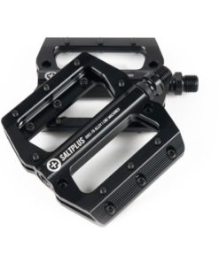 SALTPLUS ECHO CNC PEDAL BLACK 9/16 6061 T6 ALLOY, SUPER SLIM, 492 G
