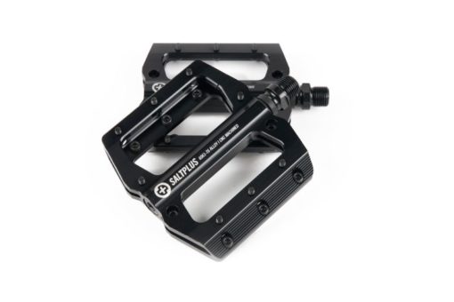 SALTPLUS ECHO CNC PEDAL BLACK 9/16 6061 T6 ALLOY, SUPER SLIM, 492 G