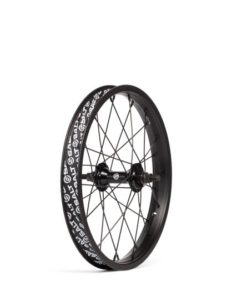 SALT ROOKIE VORDERRAD 16 SCHWARZ 28L SINGLEWALL, 3/8 ACHSE