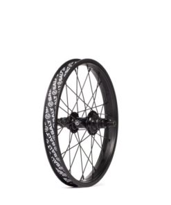 SALT ROOKIE HINTERRAD 16 SCHWARZ 28L SINGLEWALL 3/8 ACHSE