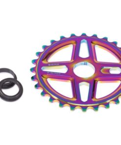 SALTPLUS CENTER ALU CNC KETTENBLATT 25Z OILSLICK, INCL. 19 & 22MM ADAPTER, 58G