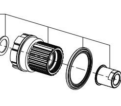 CZR SpeedTerra / ProTerra Shimano Microspline Freehub Kit CZR SpeedTerra / ProTerra Shimano Microspline Freehub Kit
