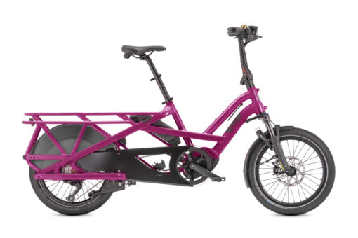 GSD S10 Cargo Line, 500Wh Purple Shimano 1x10,   dragon fruit, purple
