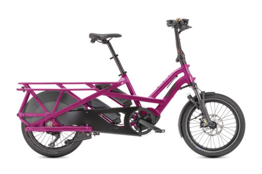 GSD S10 Cargo Line, 1000Wh Purple Shimano 1x10,  Dragon Fruit, Purple
