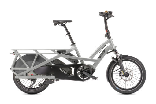 GSD S10 Cargo Line, 1000Wh grau Shimano 1x10,  Rhino grau