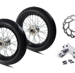 JEU DE ROUES MOTARD SANS PNEU AVEC FREIN 13-16 031460098 297