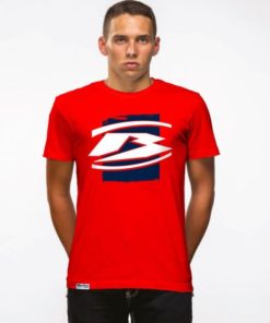 T-SHIRTS PADDOCK FULL RED LOGO L