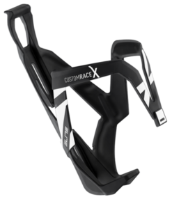 Elite Porte-bidon Custom Race X glossy noir-blanc