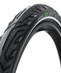 Continental Pneu Pure Contact 27.5x2.00 pliable avec bande réfléchissante noir Continental Pneu Pure Contact 27.5x2.00 pliable avec bande réfléchissante noir