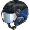 CP Ski CORAO+ Carbon Helmet blue carbon shiny/blue shiny / Visor Nr.26 M CP Ski CORAO+ Carbon Helmet blue carbon shiny/blue shiny / Visor Nr.26 M