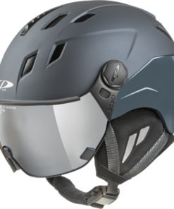 CP Ski CORAO+ Helmet steel blue soft touch/steel blue shiny / Visor Nr.23 L CP Ski CORAO+ Helmet steel blue soft touch/steel blue shiny / Visor Nr.23 L