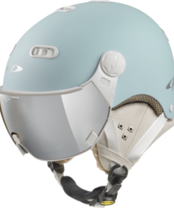 CP Ski Women CARACHILLO Helmet softlightblue soft touch / Visor Nr.53 L CP Ski Women CARACHILLO Helmet softlightblue soft touch / Visor Nr.53 L