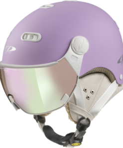 CP Ski Women CARACHILLO Helmet lavendel soft touch / Visor Nr.59 L CP Ski Women CARACHILLO Helmet lavendel soft touch / Visor Nr.59 L