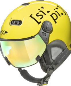 CP Ski CARACHILLO XS Helmet flash gold mirror / Visor Nr. 81 S CP Ski CARACHILLO XS Helmet flash gold mirror / Visor Nr. 81 S