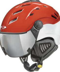 CP Ski CAMURAI Helmet red shiny/white shiny / Visor Nr.23 L CP Ski CAMURAI Helmet red shiny/white shiny / Visor Nr.23 L
