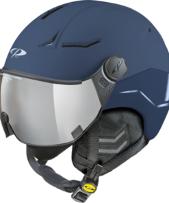 CP Ski Women COYA+ Helmet dark blue soft touch/dark blue shiny / Visor Nr.23 M CP Ski Women COYA+ Helmet dark blue soft touch/dark blue shiny / Visor Nr.23 M