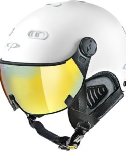 CP Ski CARACHILLO Helmet white soft touch / Visor Nr.25 L CP Ski CARACHILLO Helmet white soft touch / Visor Nr.25 L