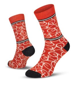 Le Patron Bicycle Socks burned orange 35-38