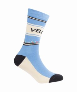 Le Patron Velovelo Socks sky blue 35-38