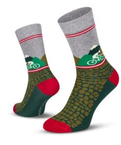 Le Patron Gottardo Socks green 35-38