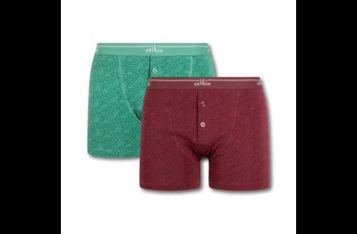Le Patron Boxers de Bicyclette bordeaux forest S
