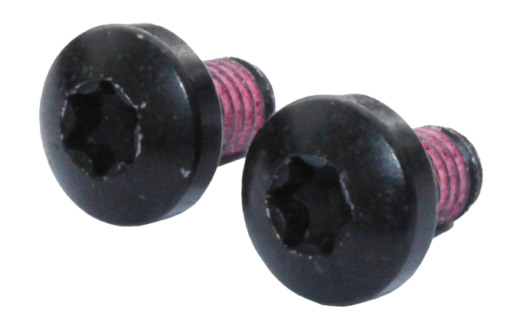 Bosch Jeu de vis pour couvercle câble/fiche pour moteur BDU38YY 2 pièces M6x10 noir