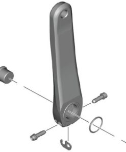 Shimano Manivelle FC-08 gauche 165 mm