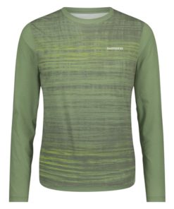 Shimano Men Spazio LS Jersey Printed green L Shimano Men Spazio LS Jersey Printed green L