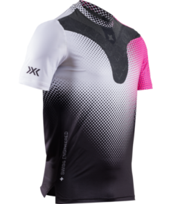 X-BIONIC Men CoreFusion Run Shirt SH SL dot fade/white/neo pink L X-BIONIC Men CoreFusion Run Shirt SH SL dot fade/white/neo pink L