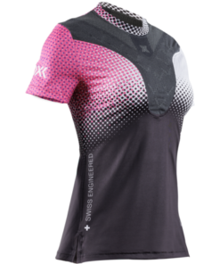 X-BIONIC Women CoreFusion Run Shirt SH SL dot fade/neo pink/white L X-BIONIC Women CoreFusion Run Shirt SH SL dot fade/neo pink/white L