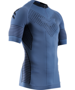 X-BIONIC Men Twyce Race Shirt SH SL slate blue/X black L X-BIONIC Men Twyce Race Shirt SH SL slate blue/X black L
