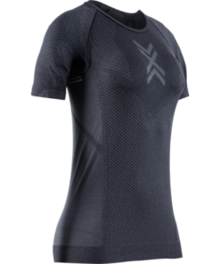 X-BIONIC Women XCeed Run Shirt SH SL X black/rhino grey L X-BIONIC Women XCeed Run Shirt SH SL X black/rhino grey L