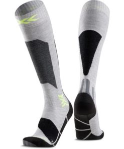 X-SOCKS JR Ski Discover OTC rhino grey/canary 24-26 X-SOCKS JR Ski Discover OTC rhino grey/canary 24-26