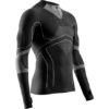 X-BIONIC Women Energy Accumulator Light Shirt LS 1/2 ZIP X black/light grey L X-BIONIC Women Energy Accumulator Light Shirt LS 1/2 ZIP X black/light grey L