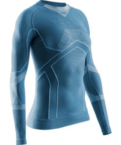 X-BIONIC Women Energy Accumulator Light Shirt LS mineral blue/arctic white L X-BIONIC Women Energy Accumulator Light Shirt LS mineral blue/arctic white L