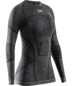 X-BIONIC Women Symbio Merino Shirt LS rhino grey L X-BIONIC Women Symbio Merino Shirt LS rhino grey L